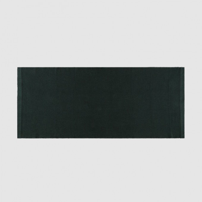 Sitzauflage 60x160 cm Schwarz/Dunkelgrün